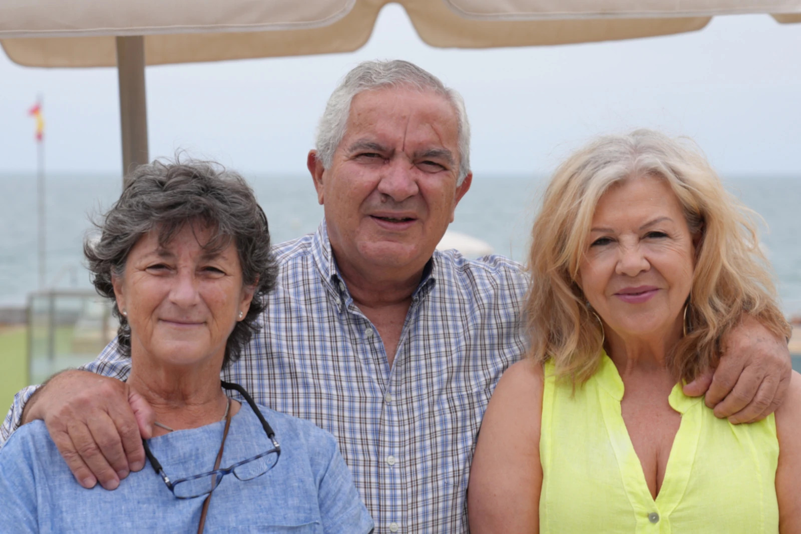 Cristina Velasco, José Luís Galloso y Ana Alonso.