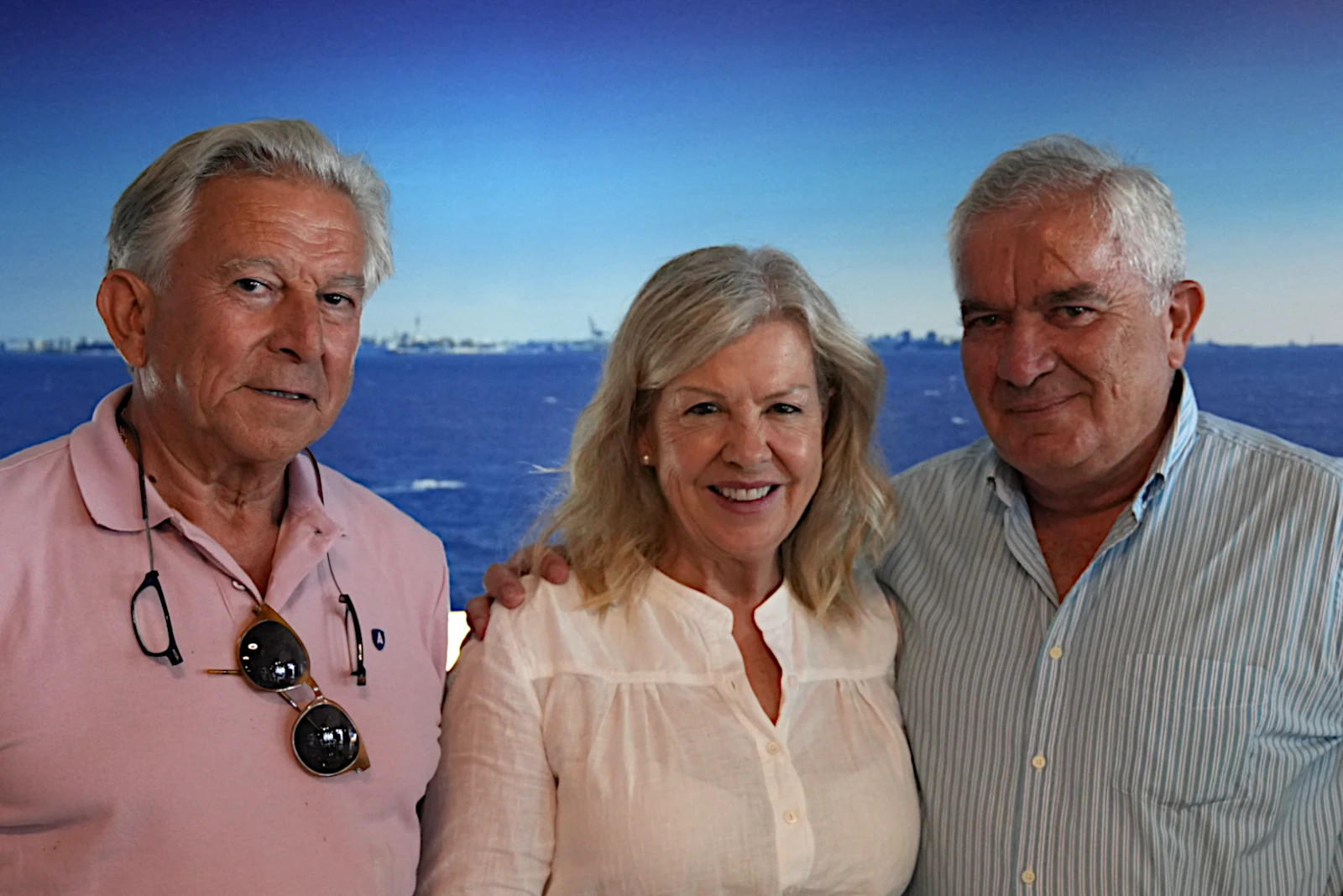 Antonio Ruíz, Ana Alonso y José Luís Galloso
